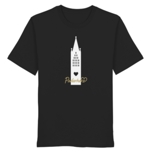 Paderborn T-Shirt Dom mit Aufdruck Paderherz - Organic Shirt
