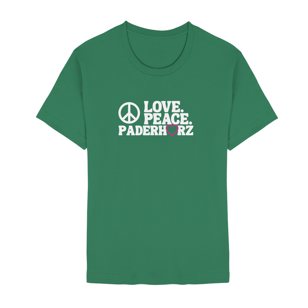Damen T-Shirt Paderborn Love and Peace - Unisex Essential Premium Shirt