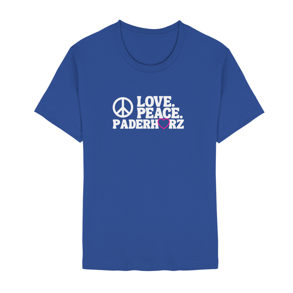 Damen T-Shirt Paderborn Love and Peace - Unisex Essential Premium Shirt – Bild 5